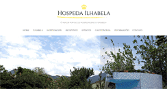 Desktop Screenshot of hospedailhabela.com.br