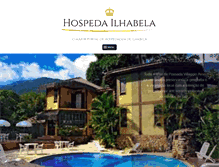 Tablet Screenshot of hospedailhabela.com.br